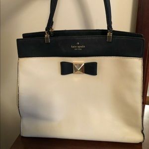 Kate Spade Fulton Bow Terrace Large Tote Handbag